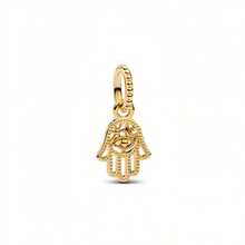 1pc Fashionable Shiny Gold Plated Pendant, Suitable For Bracelets And Necklaces, DIY Holiday Gift - Multicolor - View 9
