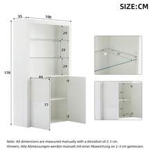 Storage Cabinets - White - View 5