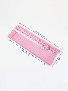 Random Style Mini Paper Cutter, Portable Photo Trimmer, A4 Manual Paper Cutting Knife, Multi-Functional Salary Slip Specialized Blade, Office Sliding Paper Shredder