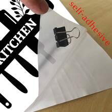 1/4pcs Creative Kitchen Quote Wall Art Welcome Sign Lettering Decal Waterproof PVC Mural For Family Cooking Area Fridge Tile Background Wall Ornament DIY Prop Baking Accessories - Multicolor - View 3