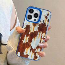Funda de Carcasa Suave con Diseño Retro de Óxido para iPhone 16e 11 12 13 Pro Max 14 15 16 Plus - Mix04 - Ver 4