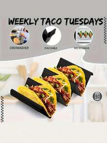 Bộ 3 món gồm: Giá giữ ấm bánh tortilla nhiều màu, Giá đựng bánh tortilla, Giá đỡ bánh tortilla lượn sóng, Giá đỡ bánh tortilla bằng nhựa, Giá đựng vỏ bánh tortilla, Khay bánh tortilla, Giá đựng bánh tortilla kiểu Mexico, Đĩa bánh tortilla. - Nhiều màu - Xem 4