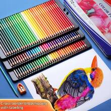 12/24 Colors Oil-Based Colored Pencil Set, Painting, Drawing And Coloring Tools, Suitable For Students, Office, School, Sketching, Students, Markers, Stationery, Boys, Girls, School Supplies - Multicolor - View 2