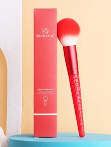 1pc Soft & Fluffy Powder Blush Makeup Brush, Beauty Tool - Black - View 14