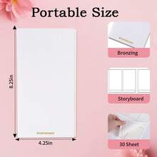 Travelers Notebook Inserts,Storyboard Refills,Standard Regular TN Journal,30 Sheets,8.25\ X 4.25\,Travelers Notebook Refills For Journals,Dis,Planners - 補充故事板 - 查看 3