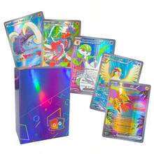 New Pokemon 100Pcs EX Cards/Box English Shining Energy Battle Toys Trading Card Game Gift