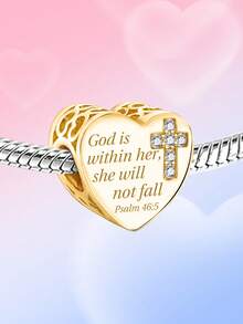 1颗时尚神像吊坠珠，适合女士手链、手镯DIY饰品制作及日常穿搭配饰装饰，适合女孩佩戴