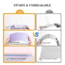 1 PCS Purple Clipboard With Pen Holder, Standard A4 Letter Size,Nursing Clip Boards 8.5x11 Heavy Duty, Low Profile Clipboards For Women  Teacher, Schoolsss Office Home Work - purple - 查看 5