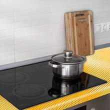 1 Roll Of Golden Textured Contact Paper, Ready-To-Peel Wallpaper, Kitchen Self-Adhesive Wallpaper, Aluminum Foil, Waterproof And Detachable Wallpaper, Suitable For Countertops, Cabinets, Drawers, Home Decoration Paper - Gold - View 9