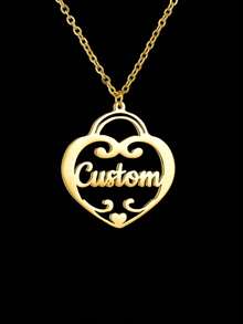 [Valentine's Day Series] Personalized Customized Love Nameplate, Personalized Customized Jewelry, Exclusive Customized Name, Stainless Steel Customized Jewelry, Exquisite Gift Box - Double Chain - View 17