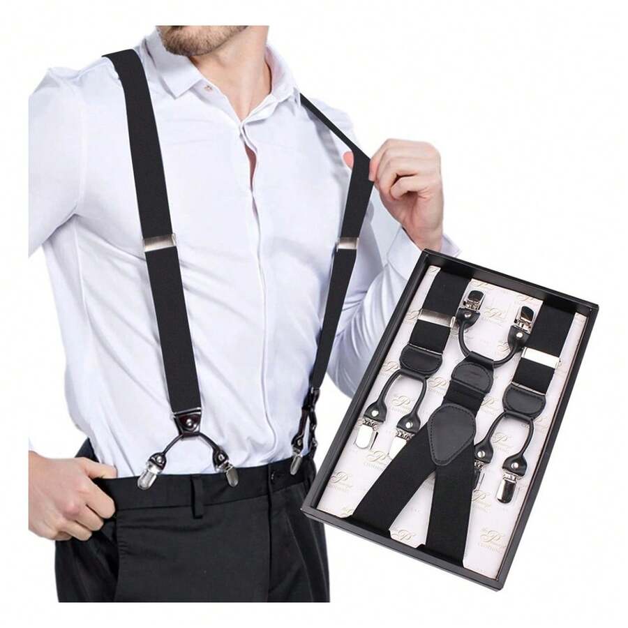 TendenciaTirantes Hombre,sujetadores Accesorios Regalo Para MaridoCalidad premium - Negro - Ver 1