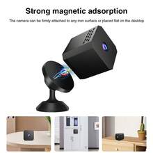 1pc Mini Spy Hidden Camera, Mobile Phone Wireless WiFi Hidden Camera, With Night Vision Function, Mobile Detection Function, Mobile Viewing, Full HD Hidden Camera, Suitable For Home/Office Security. - Black - View 6