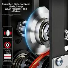 New Design High Precision Manual Wire Stripper - Ideal For DIY Projects, Comes With Electric Drill Attachment For Stripping Used Cables - Multicolor - View 6