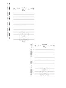 Notebooks - أزرق فاتح اللون - مشاهدة 3
