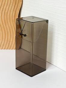 极简时尚美甲刷指甲笔收纳桶，化妆刷，眉笔，眼影刷，化妆工具收纳盒，亚克力透明展示盒 - 彩色 - 查看 7