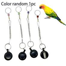 2.2cm/0.866in Adjustable Bird Harness Leash, Retractable Bird Rope, Bird Walking Tether, Parrot Flying Leash - Includes Neck Zipper - Multicolor - View 5
