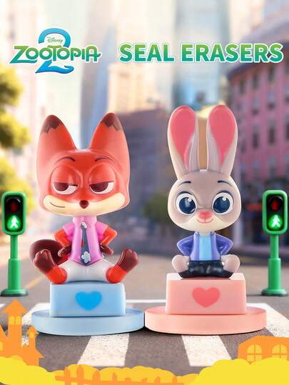 Disney Zootopia Erasers, & Clean, Student Stationery Supplies