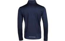 Nike Dri-Fit Pacer純色印花半開襟運動合身立領長袖插肩袖美式復古T卹男款