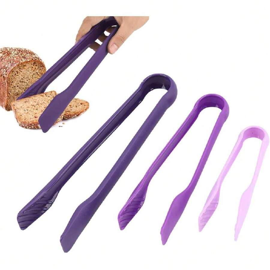 BBQ Tongs - 紫紅色 - 查看 1