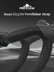 MOTSUV公路自行车把带，自行车绑带，蜂窝防滑硅胶缠绕带，EVA扎带 - 彩色 - 查看 12