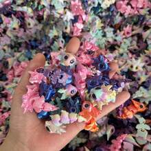 1pc 3D Printed 3.15 Inch Multi-Color Mini Big Eye Rainbow Salamander, Suitable For Desktop Decor, Home Decoration, Holiday Gift (Eye Color Random) - New Big Eyed Salamander - View 2