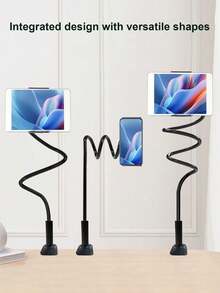 1个加厚鹅颈平板电脑/手机支架，适用于床、床边、书桌、床头板、桌子、沙发、躺床等场景，兼容iPad Mini、Pro、Air、Kindle、Switch、Galaxy Tab等平板电脑，是送给朋友和情人节的绝佳礼物。兼容、安卓手机，也是生日、送给家人、朋友的礼物，适合办公室、宿舍和家庭使用。360度旋转手机支架，承重力强。 - 彩色 - 查看 4