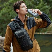 Tactical Chest Bag, Men's Outdoor Waterproof Shoulder Bag, Small Backpack, Large Capacity Hiking Messenger Bag, Hiking Bag - Multicolor - View 4