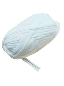 4 Rolls X 100g Polyester Crochet/Weaving Yarn, Total 30m Length - Ideal For DIY Projects Such As T-Shirts, Slippers, Baskets, Fabric Strips, Handmade Bags, Toys, Shoes, Carpets, Storage Baskets And More - Multicolor - View 80