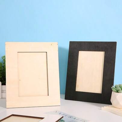 1pc 8.6in*7in Modern Minimalist Photo Frame, Suitable For Desktop Decor, Meaningful Gift For Couples And Friends, Home Decoration