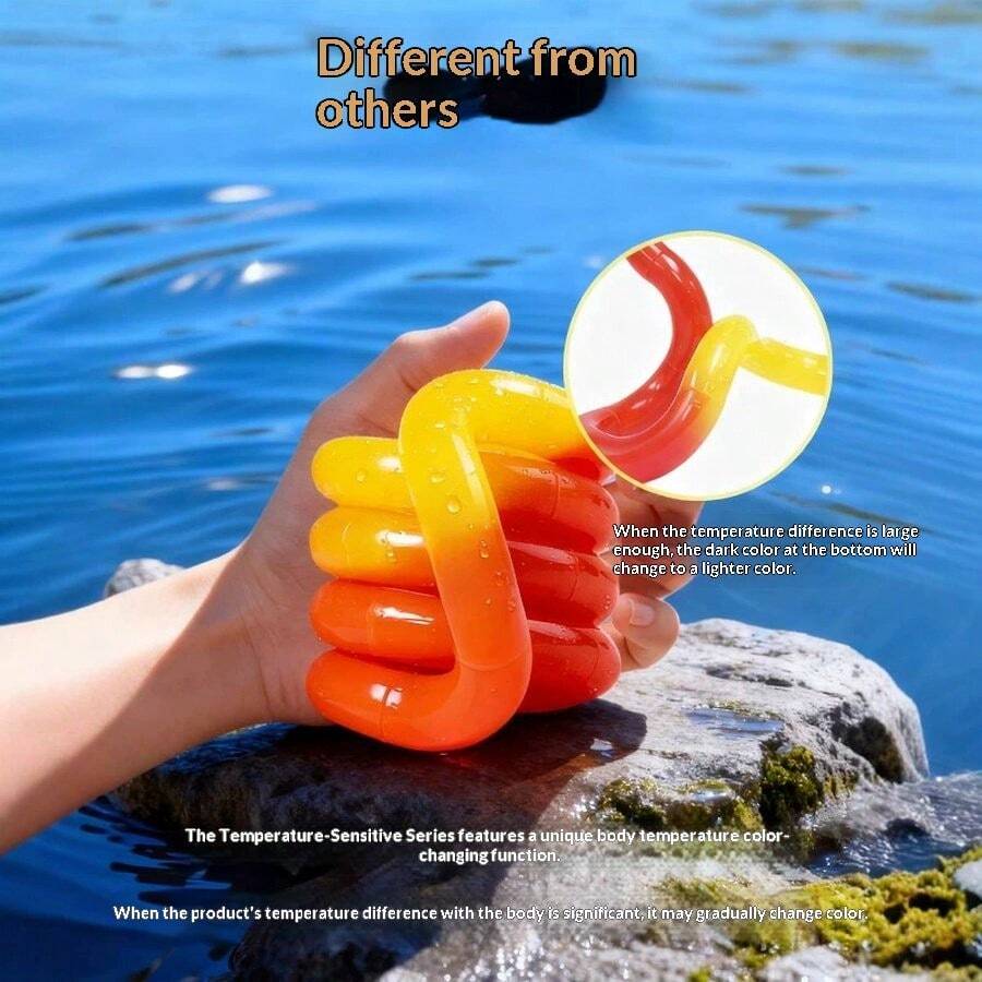 2026新款变温扭扭玩具，缓解压力，是复活节、情人节、家庭、互动、朋友、新年、生日、送给男朋友/女朋友的完美礼物