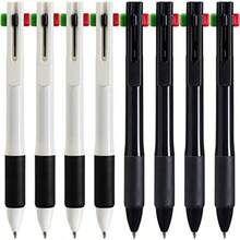 4-In-1 Multicolor Pen 1.0mm - 4-Color Retractable Ballpoint Pens Nurse Pens For Office School Supplies Students Gift 8 Pack Black White - D18psBlackWhite4in1 Đa năng - Xem 7