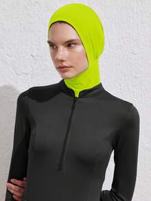 Fluorescent Yellow With a Greenish Tint