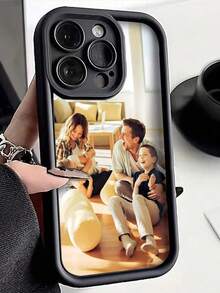 1个DIY定制个性化照片设计手机壳，兼容 16/15/14/13/12/11 Pro/Pro Max、Galaxy手机，黑色防震保护壳，送给家人、朋友、情侣、节日和生日的绝佳礼物，时尚、多彩、复古、可爱、简约、趣味、定制、个性化、独特、个性化，送给他的理想礼物，送给她的理想礼物，男朋友、女朋友、家人、朋友、祖父母、情侣，周年纪念日、生日，手机及配件，时尚秋季，时尚个性化手机壳，男朋友、女朋友、家人、朋友、祖父母、情侣，周年纪念日、生日，国际版，非国内版 - 黑色 - 查看 7