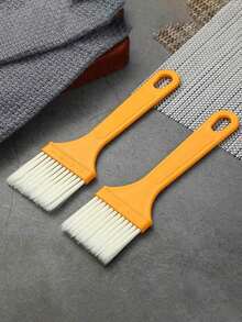 硅胶涂油刷，耐热不粘烹饪油刷，适用于烧烤、煎饼、酱汁、香肠、甜点、火鸡和家庭烘焙 - 彩色 - 查看 8