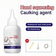 2/5/10pcs 150ml Mold-Proof & Waterproof Tile Grout Sealant - Suitable For Bathroom And Swimming Pool Sealing