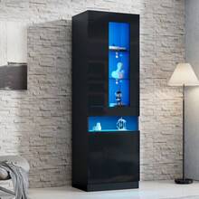 Storage Cabinets - Black - View 4
