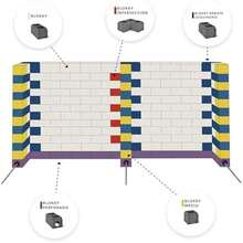 Construcción ecológica Bloque para arena con características especiales - Arena - Ver 7