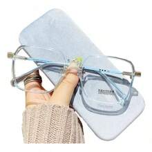 TendenciaLentes De Filtro De Luz Azul Gafas De Computadora ArmazonCalidad premium - Azul claro - Ver 3