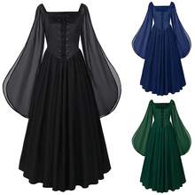 Cosplay Clothing - 251117 Bell-sleeved Fairy Dress, Green - View 2