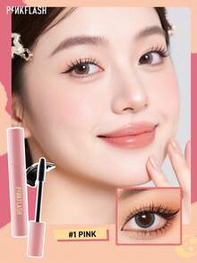 Mascara PINKFLASH, công thức chống thấm nước và mồ hôi, tạo nên hàng mi dày, dài và cong vút, thiết kế cọ chính xác mang lại độ che phủ tự nhiên, lý tưởng cho các bữa tiệc, lễ hội âm nhạc và quà tặng Ngày của Mẹ. - #1 HỒNG - Xem 3