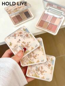 HOLD LIVE Butterfly Soft Eyeshadow Palette H03 Energetic Sweet Peach Matte Shades - H03 - View 6