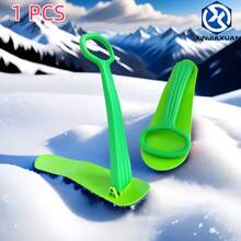Foldable Single-Person Sled/Snowboard, Suitable For Skiing & Ice Skating, Portable , Great Valentine's Day Gift