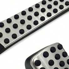 适用于奔驰C级、E级、GLC、GLK、CLS、GLE、S级的全不锈钢油门刹车踏板脚踏板套 - 賓士腳踏 - 查看 8