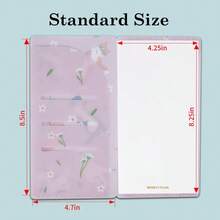 Travelers Notebook Inserts With PVC Sleeve,Undated Weekly Planner,Weekly To Do List Notepad,30 Sheets,8.25\ X 4.25\,Pocket Notebook For Journals,Dis,Planners,Pink Cat - PinkCatPVCSleeveHolder & WeeklyPlanNotebook - View 3