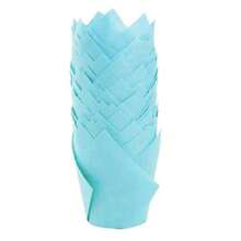 100/200 chiếc giấy lót bánh cupcake hình hoa tulip, kích thước tiêu chuẩn, giấy lót chống dầu mỡ, chịu nhiệt, nhiều màu sắc dùng cho đám cưới, lễ hội, tiệc sinh nhật, màu xanh dương. - Màu xanh bạc hà - Xem 2