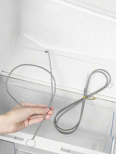 1 pieza Herramienta desobstructora de desagües, limpiador de desagües para cabello, herramienta desobstructora de desagües de ducha, desobstrucción de fregadero, eliminador de cabello de desagüe, desobstrucción de fregadero, eliminador de cabello de desagüe, desobstrucción de tuberías, varilla limpiadora de desagües, limpiador de desagües tipo serpiente, herramientas desobstructoras de cabello, fregadero de cocina y bañera, desobstrucción de fregadero, desagüe de cabello, herramientas de limpieza de tuberías de alcantarillado de inodoro para ducha, fregadero de cocina, bañera, baño, accesorios de baño (130cm/200cm aleatorio)