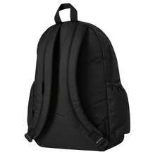 Mochila de poliéster con cierre de cremallera de gran capacidad y logotipo de la marca Converse, bolso de estudiante, mochila de tamaño mediano. - Negro - Ver 5