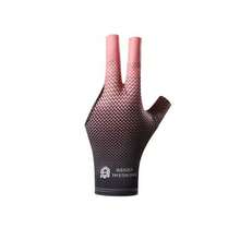 1pc Anti-Slip Billiard Gloves, Snooker Left-Hand Billiard Gloves, Half Finger Billiard Accessories, Snooker Table Tennis Cue Gloves, Three-Finger Elastic Breathable, Indoor Desktop Exercise Tools, Suitable For Men And Women's