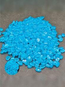 1000/500pcs Luminous Garden Pebbles Stones, Colorful Glow Stones, For Garden Lawn Courtyard, Home Outdoor Walkway Corridor And Aquarium Decoration, Luminous Stones Perfect For Fish Tank, Path, Flower Bed, Potted Plant, Driveway DIY Design, Home Decor (Color Style Random) - Multicolor - View 15