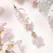 1-4PCS Cute Phone Charms Aesthetic Y2K Cell Phone Charms Strap Strawberry Butterfly Star PhoneCharm Y2K Accessories For Bag Keychain  Camera Pendants Decor - Hoa hồng - Xem 6